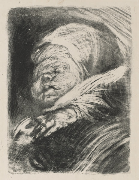 Newborn in a Bonnet Le nouveau né au bonnet 1890