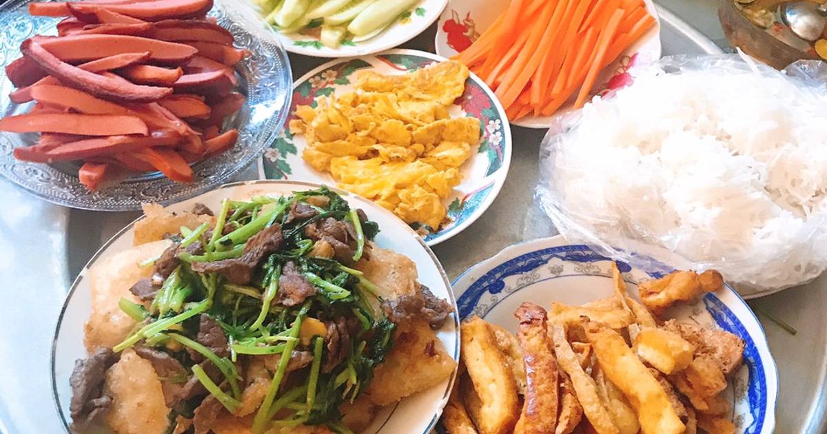 Phở bò - Phở chiên
