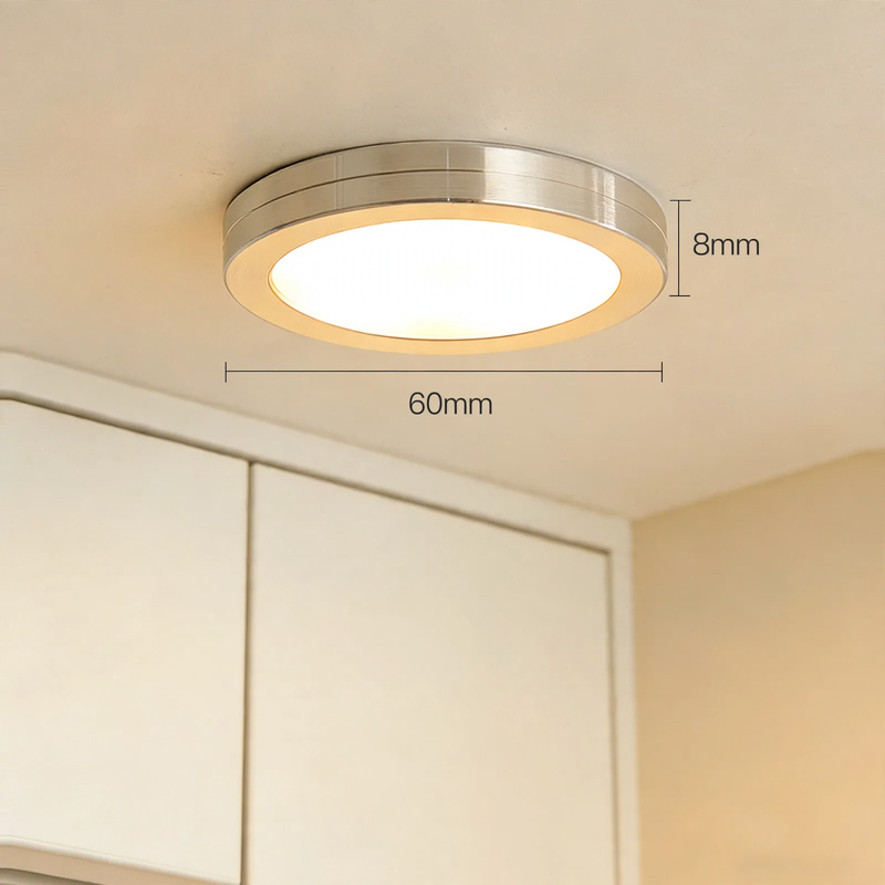 Ultra-slim LED light, 60×8 mm