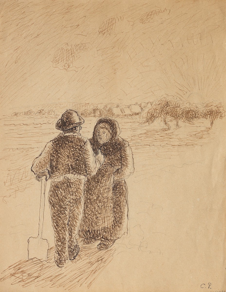 Gossip at Sunset 1885   1890