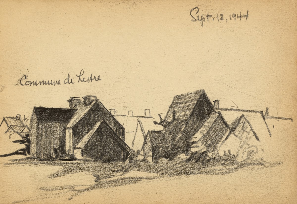 Commune de Lestre 1944