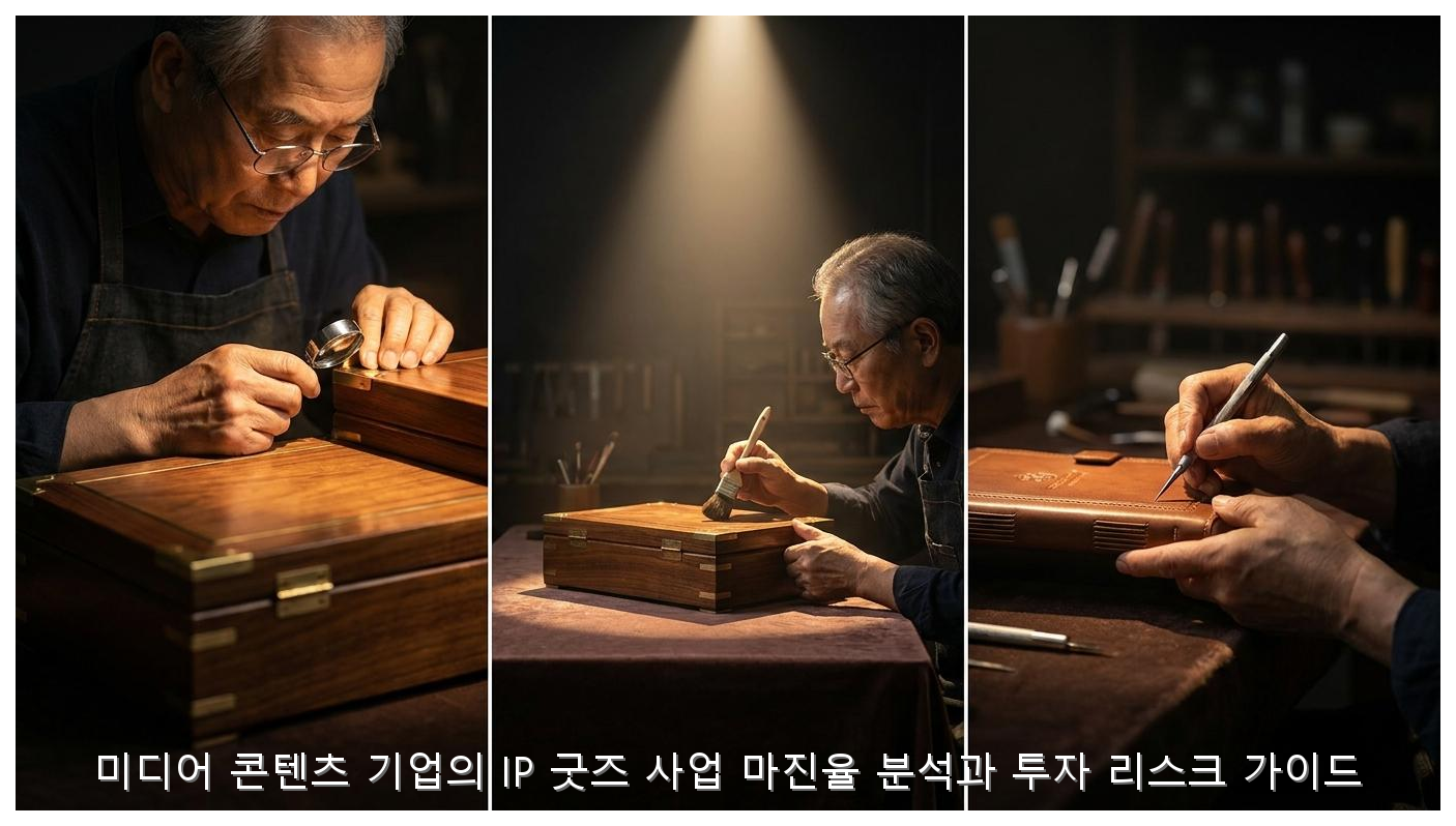 미디어 콘텐츠 기업의 IP 굿즈 사업 마진율 분석과 투자 리스크 가이드 핵심 안내 및 분석 인포그래픽 (6)