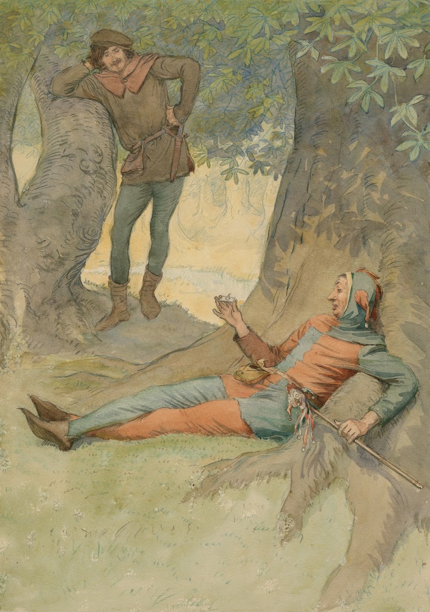 Illustrations to As you like it Pl12 1901 1910
