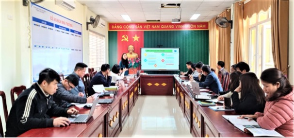 Hoạt động hỗ trợ, kết nối và phục vụ cộng đồng tại Vân Hồ của Bộ môn Địa lý tháng 2 năm 2023