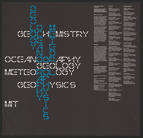 MIT Graduate program in Geology Geophysics Geochemistry Meteorology Oceanography