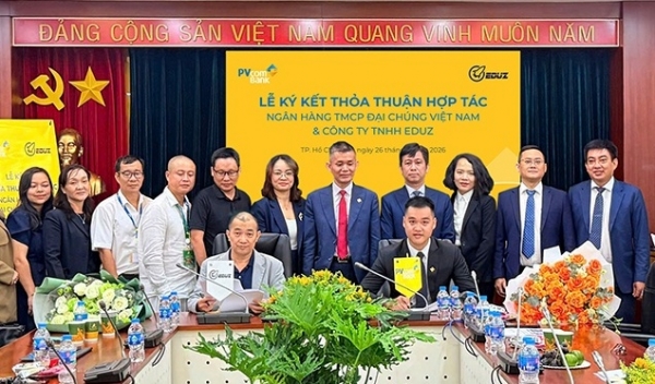 Hợp tác chiến lược PVcomBank - Eduz: Nâng tầm hệ sinh thái giáo dục số