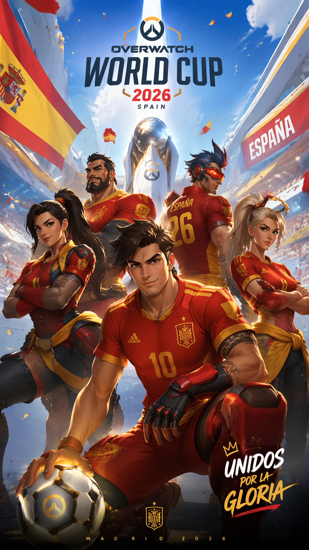Póster vertical estilo Overwatch 9 16