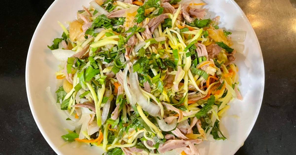 Gỏi đùi gà xoài xanh