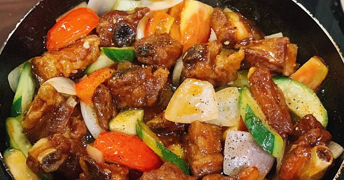 Sườn xào chua ngọt
