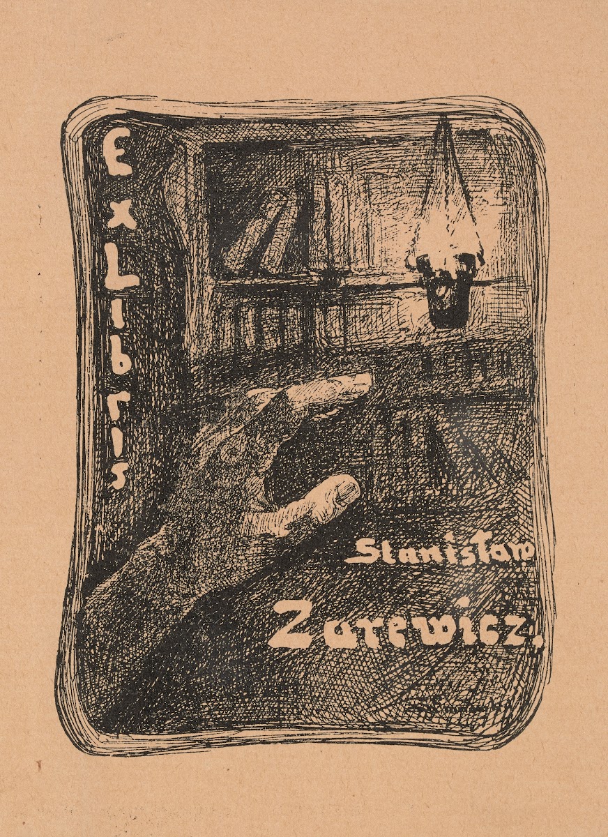 Ekslibris Stanisława Zarewicza 1874 1931 1908