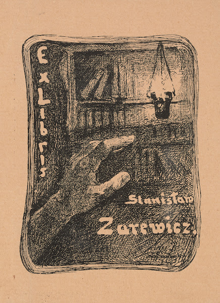 Ekslibris Stanisława Zarewicza 1874 1931 1908