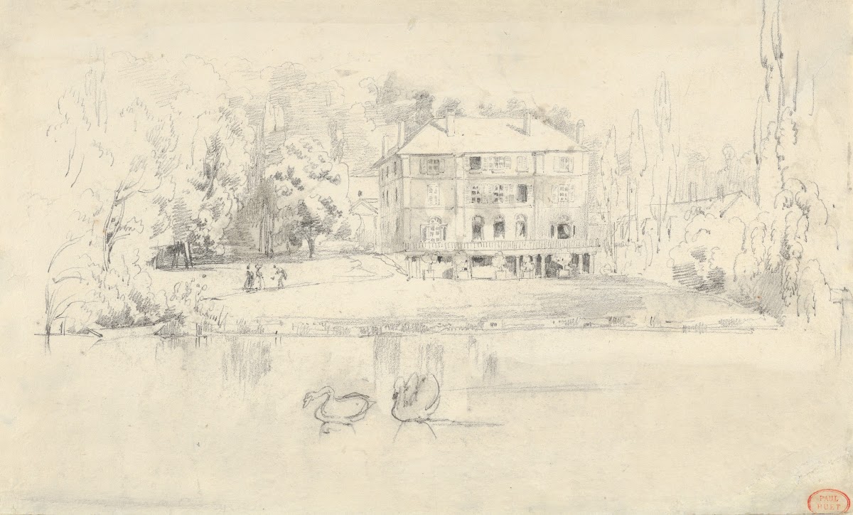 View of the Château at Folembray ca 1831