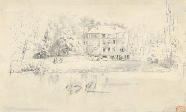 View of the Château at Folembray ca 1831