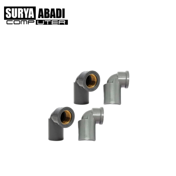 KNEE ELBOW DRAT DALAM KUNINGAN RUCIKA 1|2X3|4