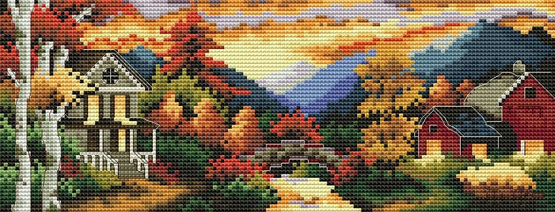 DOME6038 The Sunset Of Autumn