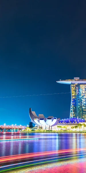 Marina Bay Sands Singapore 4K Wallpaper Background