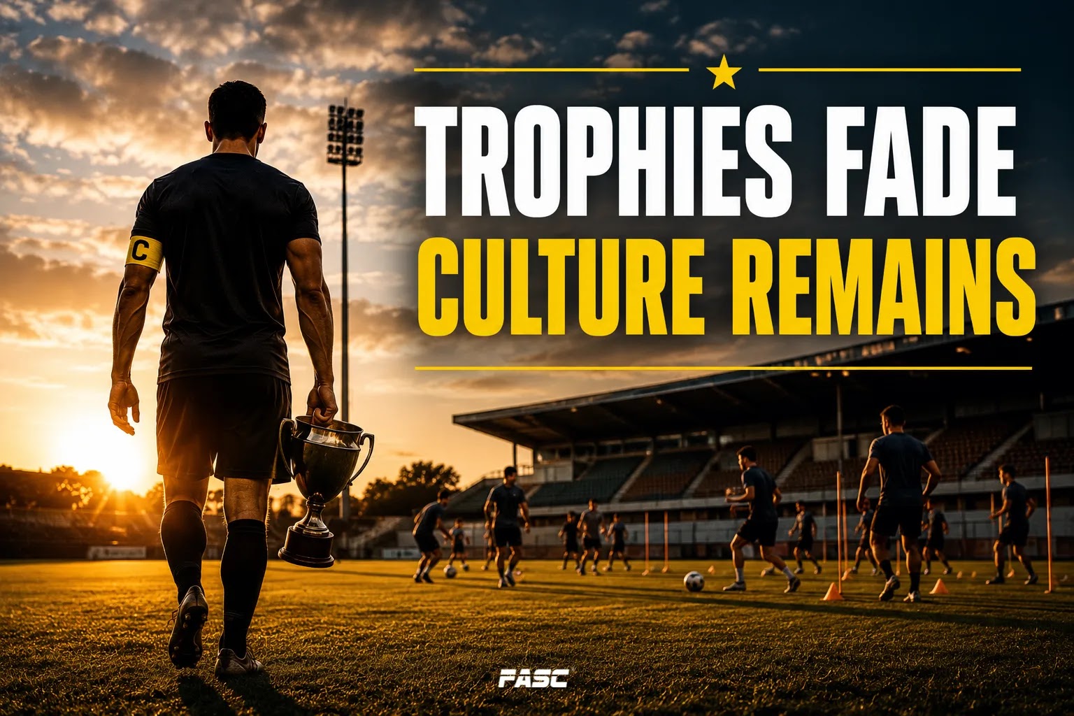 Trophies fades culture remains