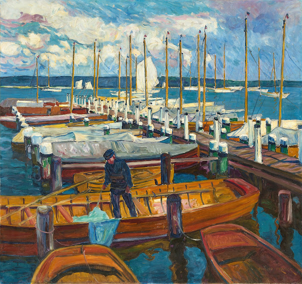 Landungssteg am Wannsee Circa 1917