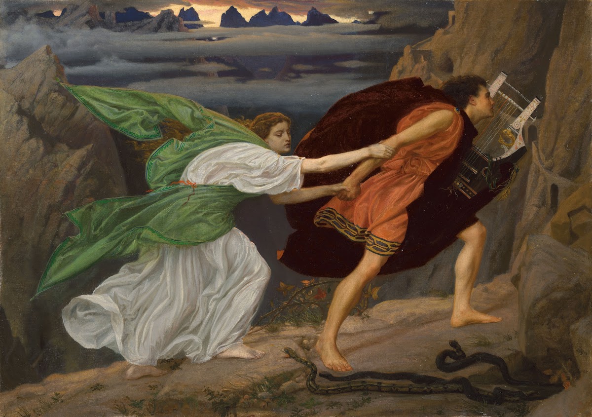 Orpheus and Eurydice 1862
