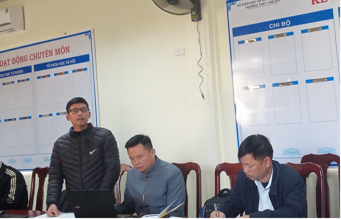 Hoạt động hỗ trợ, kết nối và phục vụ cộng đồng tại Vân Hồ của Bộ môn Địa lý tháng 2 năm 2023
