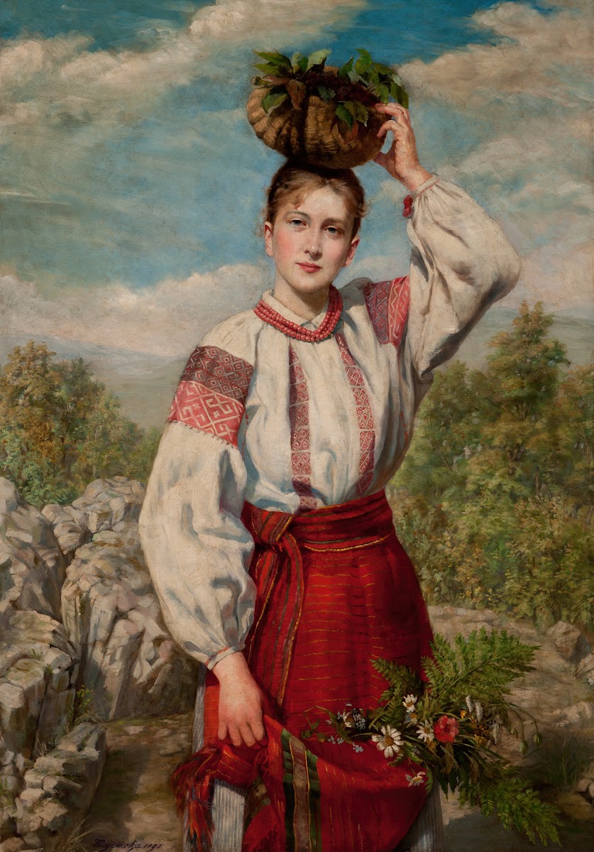 Girl Returning from the Forest 1893