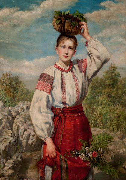 Girl Returning from the Forest 1893