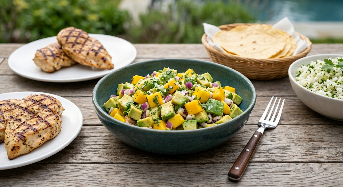 Avocado Mango Salad Recipe