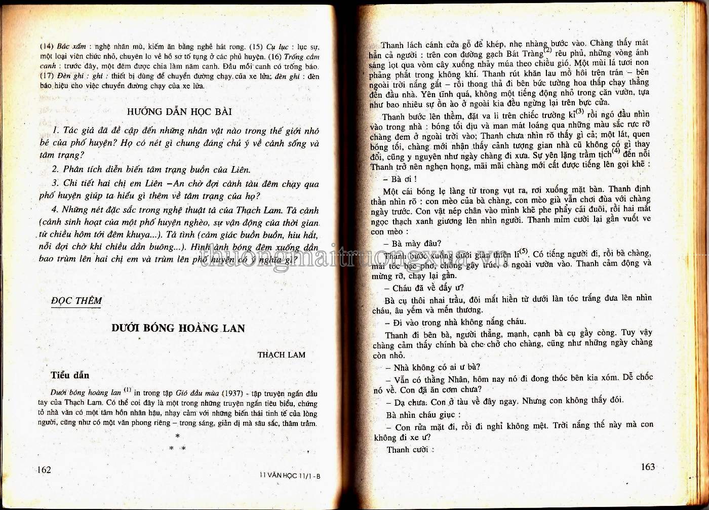 Văn học 11 (tập 1 - 2005) - Trang 82