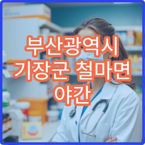 부산광역시 기장군 철마면 야간 약국 심야 이용