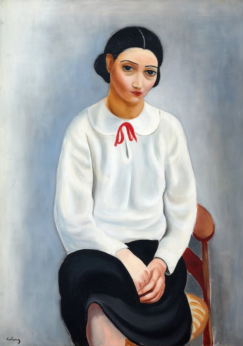 Femme au corsage blanc 1924