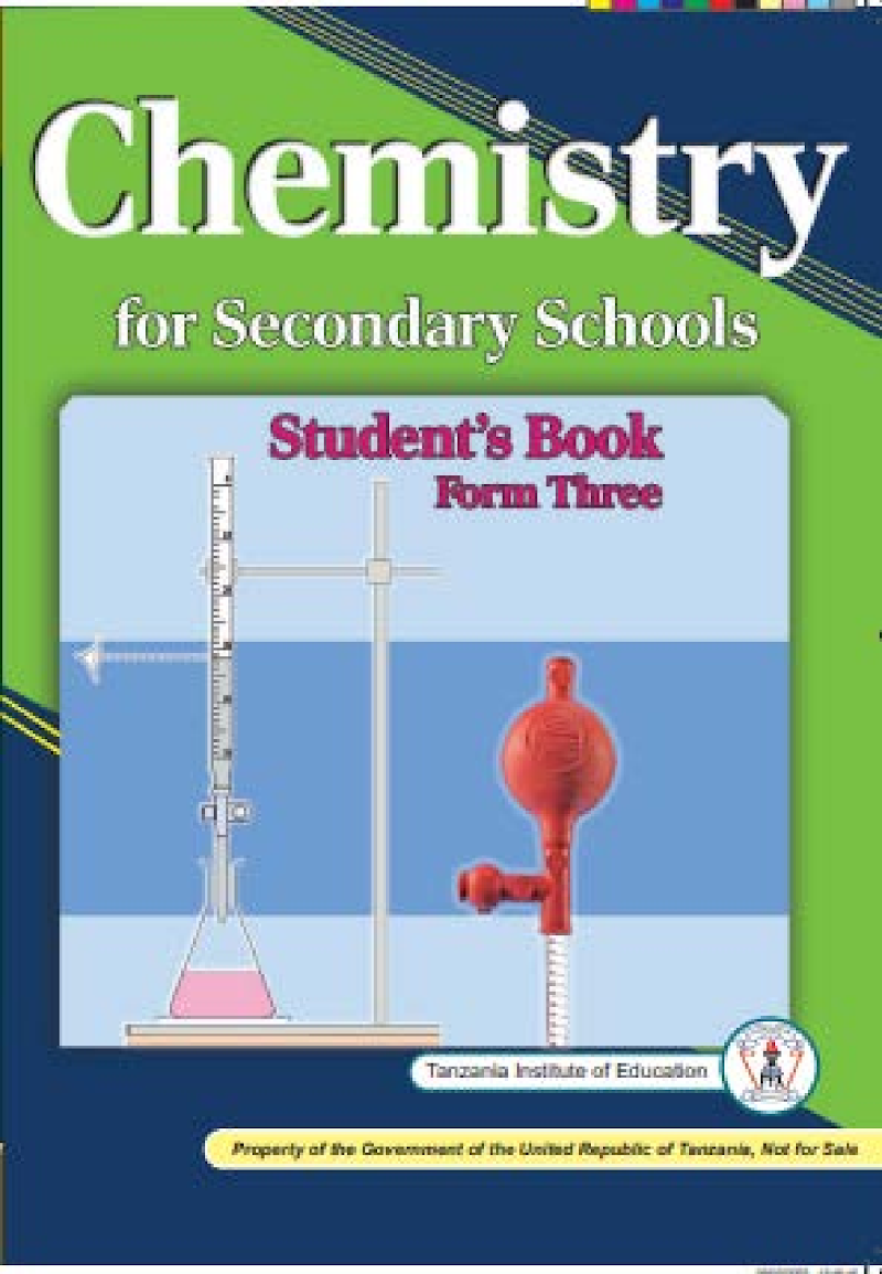 Form Three Chemistry Tie Book New Syllabus For Tanzanian Ordinary Level Secondary Schools