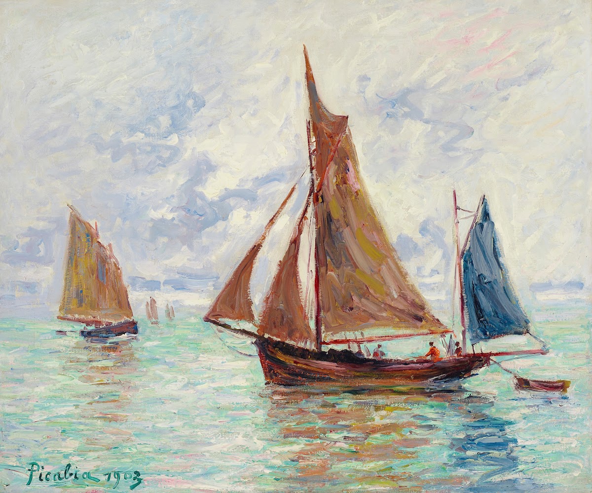 Bateaux de pêche 1903