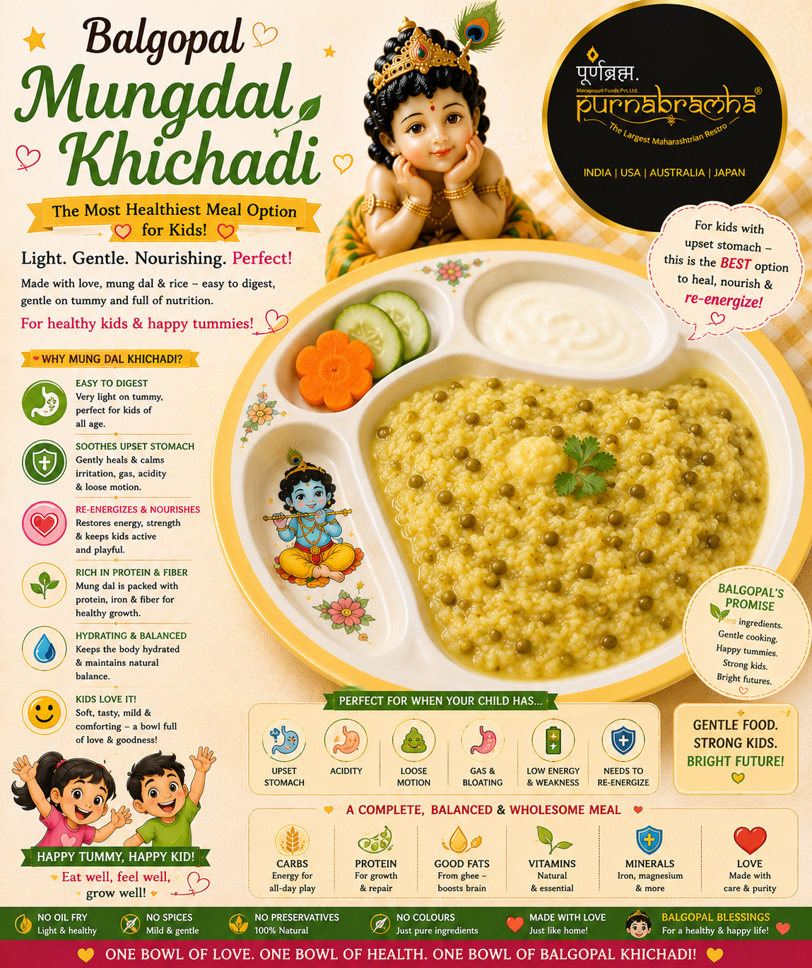 BG MungDal Khichadi - Maharashtrian dish at Purnabramha