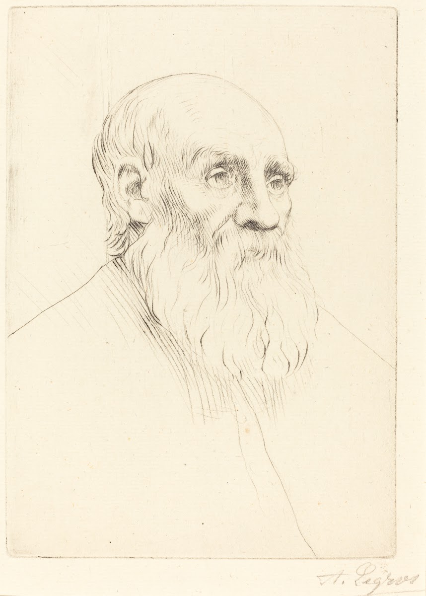 Head of an Old Man Etude de tete