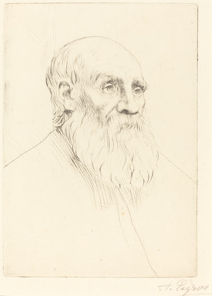 Head of an Old Man Etude de tete