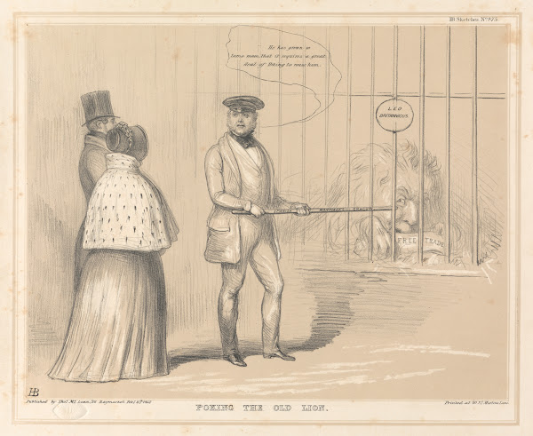 Poking the Old Lion 1847