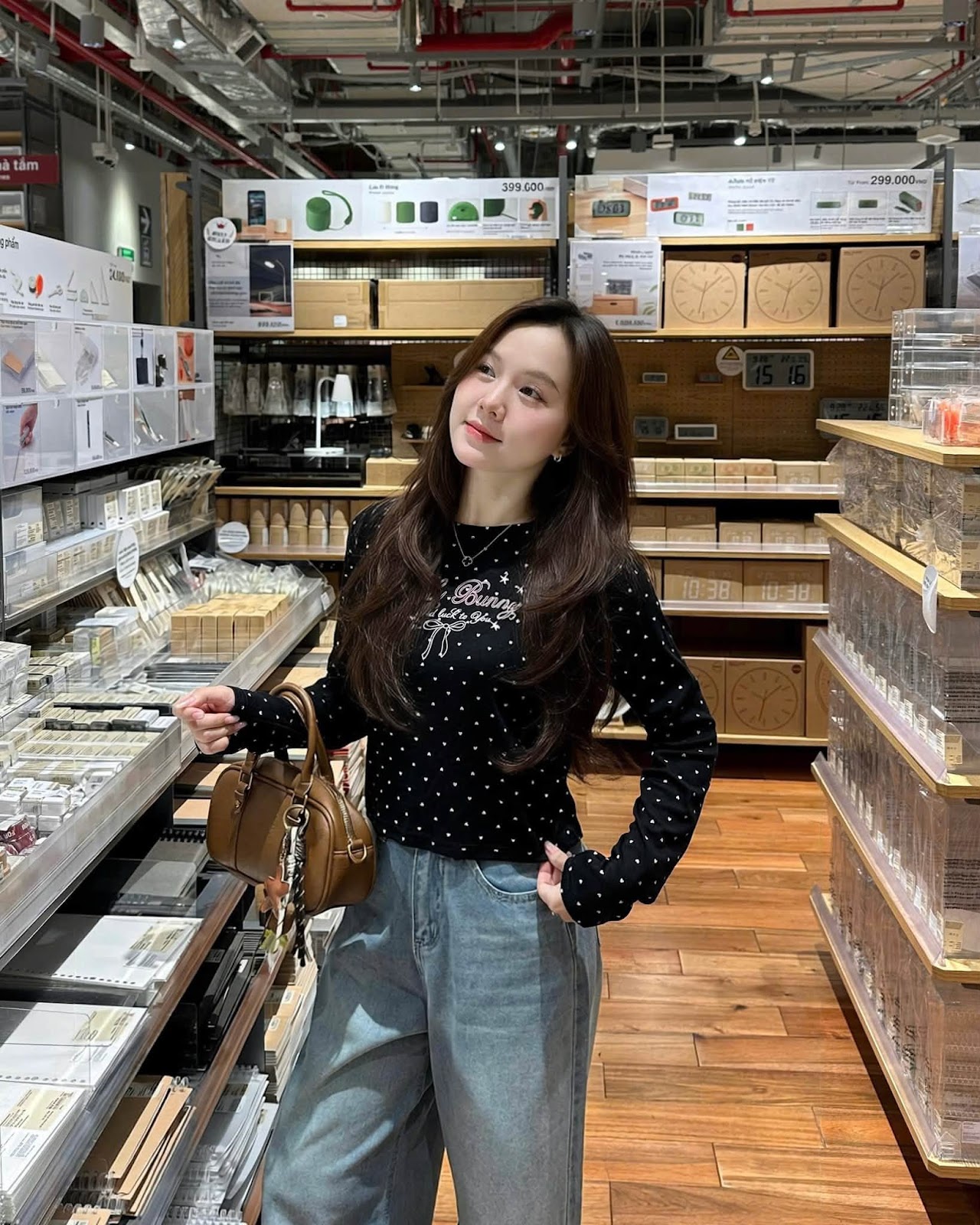 Áo thun dài tay in hình tim chữ Baby bunny XONXEN SHOP 910 – Image 2