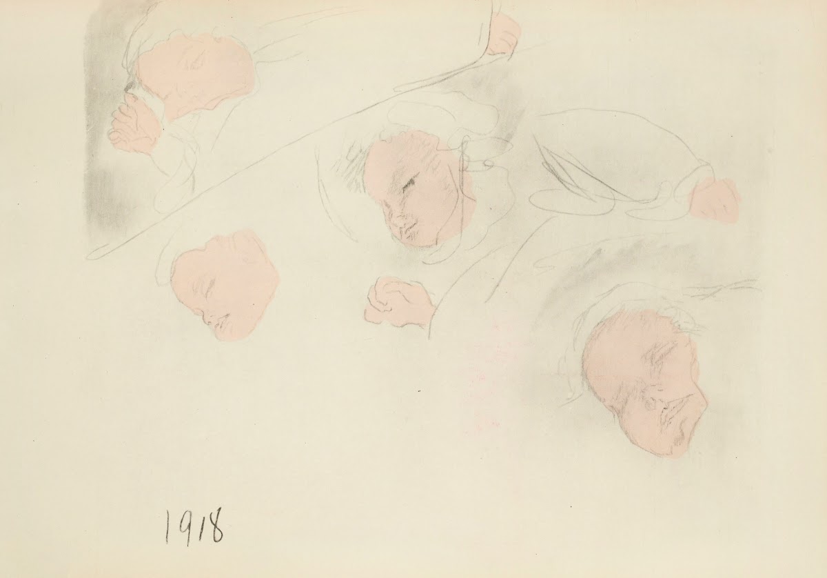 1918 Renée à quelques mois 1921