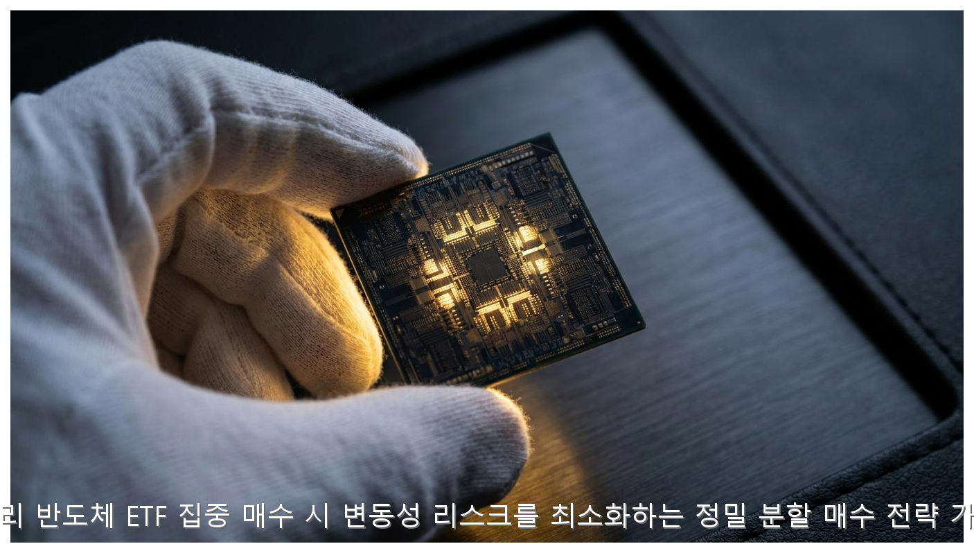 메모리 반도체 ETF 변동성 관리 및 분할 매수 전략 핵심 안내 및 분석 인포그래픽 (6)