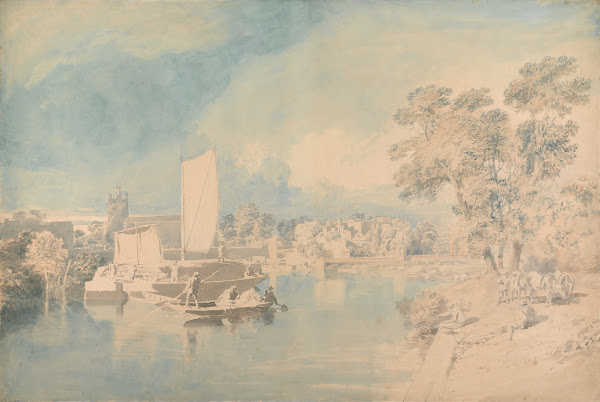 The Thames at Isleworth ca 1807