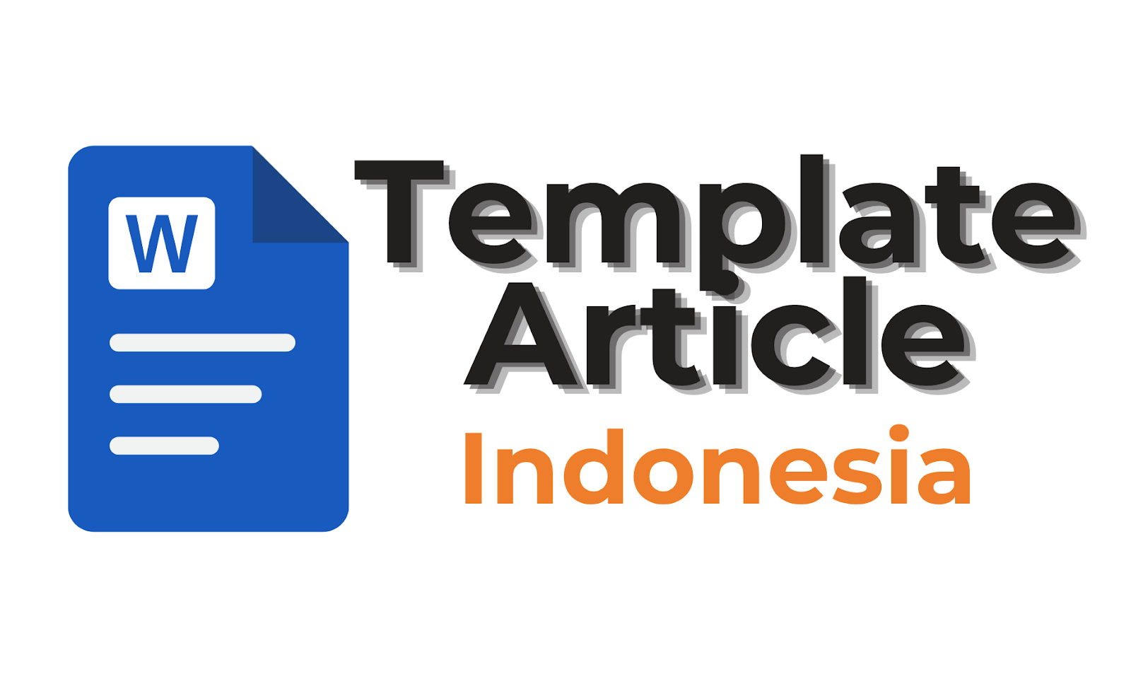Template Article
