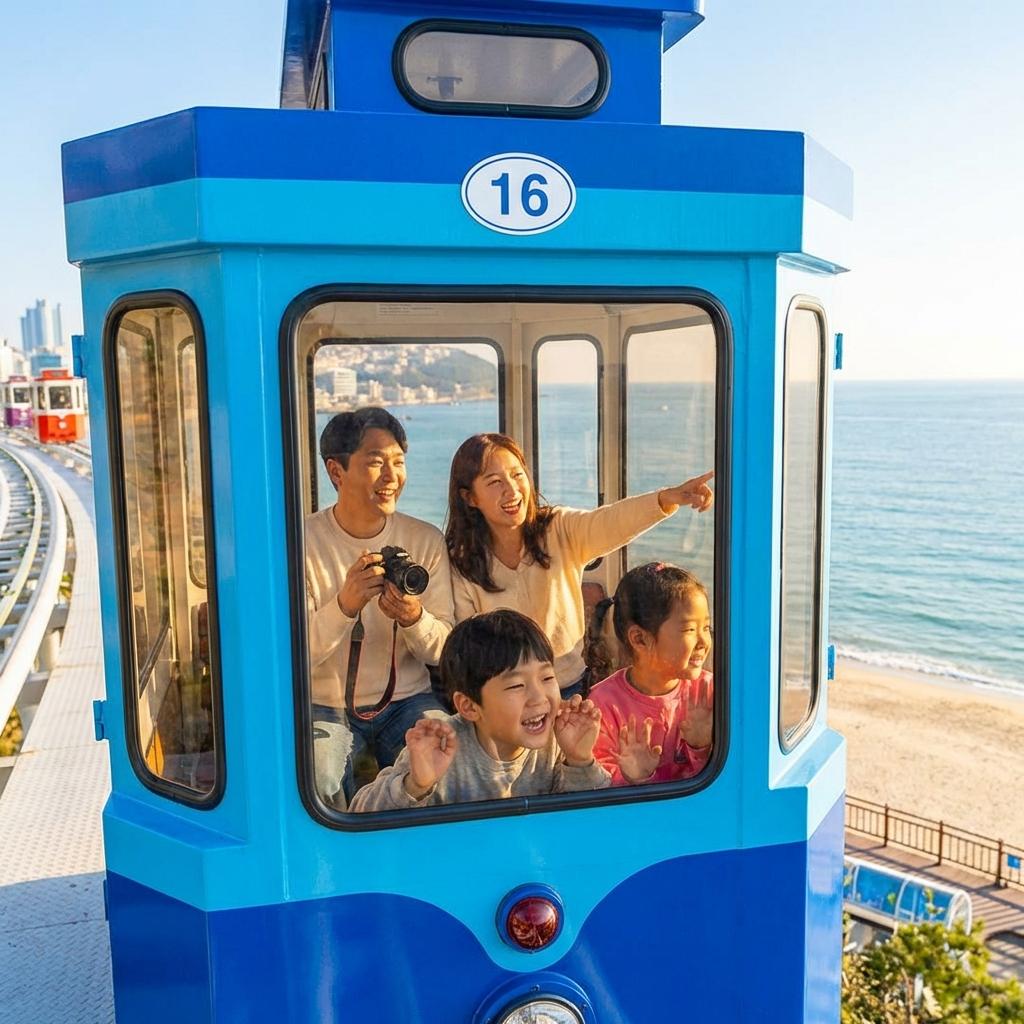 해운대 블루라인파크: 해변열차와 스카이캡슐 A to Z