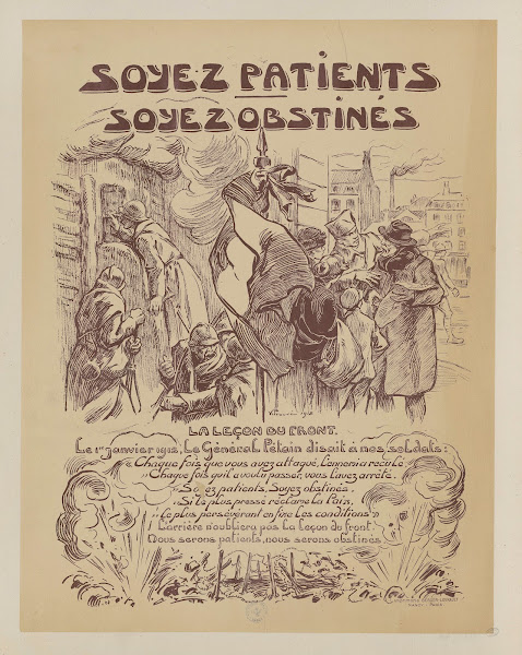 Soyez patients soyez obstinés 1918