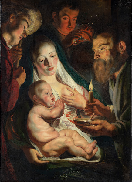 The Holy Family with Shepherds 1616
