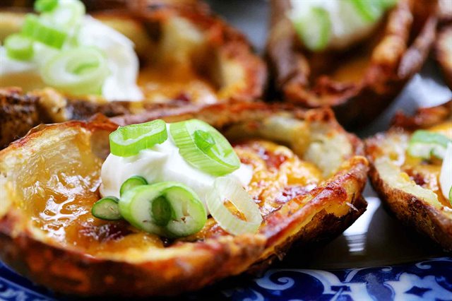 Vỏ Khoai Tây Nướng - Potato Skins