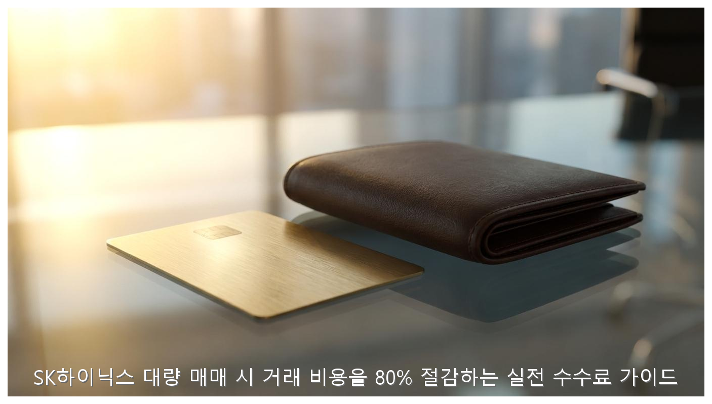 SK하이닉스 대량 매매 시 거래 비용을 80% 절감하는 실전 수수료 가이드 핵심 안내 및 분석 인포그래픽 (4)