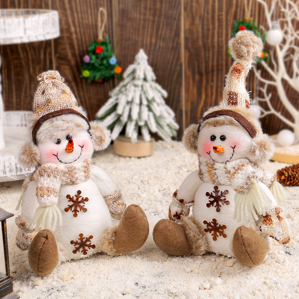 Weihnachts-Wichtel aus Strick, verschiedene Ausführungen