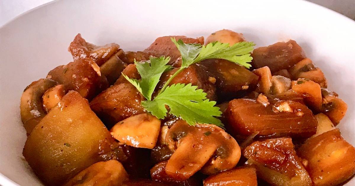 🌱 Nấm Kho Cà Tím