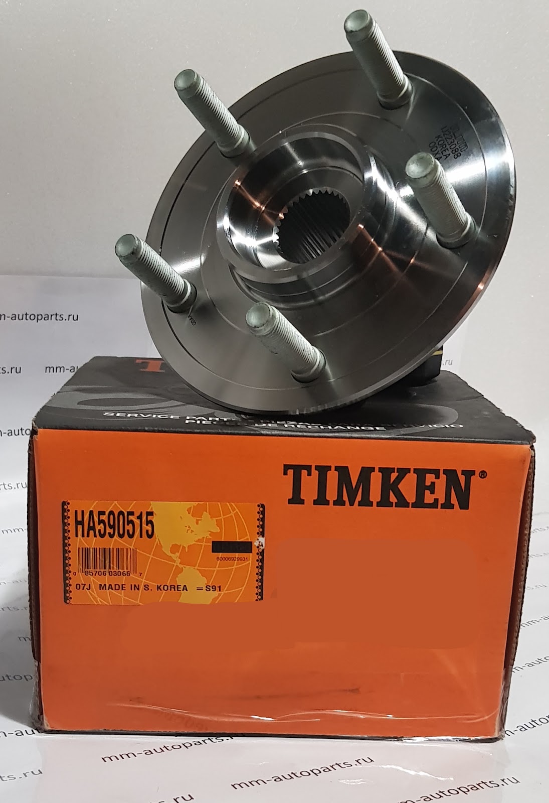 Ступица переднего колеса в сборе TIMKEN #HA590515 для 12-18 RAM 1500  