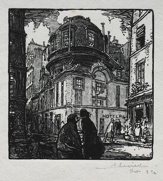 View of the Hotel Colbert 1901